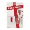 England Supporters Face Paint Red & White Non Toxic Palette Fancy Dress Accessory