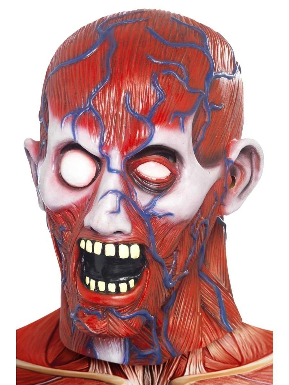 Adult Scary Anatomy Man Muscle Tissue Mask Latex Halloween Horror Fancy Dress 1 Adult Scary Anatomy Man Muscle Tissue Mask Latex Halloween Horror Fancy Dress