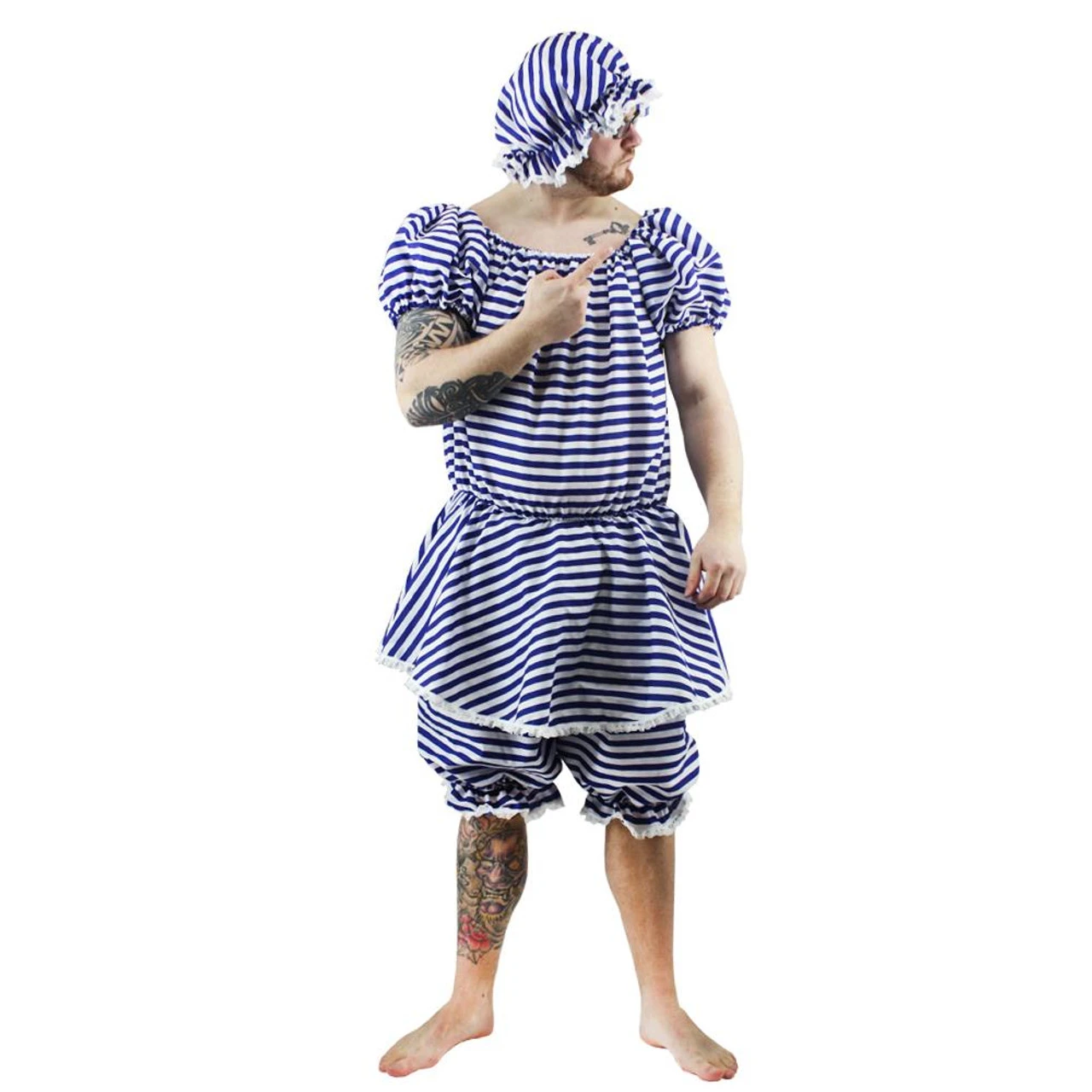 1920's 40s Seaside Belle Beach Babe Stag Party Fancy Dress Costume 3 1920's 40s Seaside Belle Beach Babe Stag Party Fancy Dress Costume - Image 3