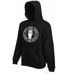 Unisex Black Northern Soul Keep The Faith 1960's Raised Fist Music Genre Hoodie