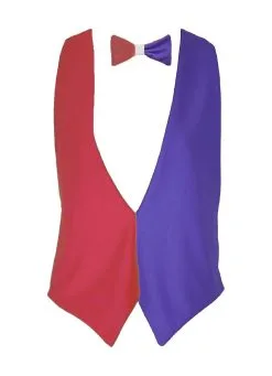 Childs Netherlands Holland Dutch National Flag Backless Waistcoat & Bowtie Fancy Dress [2 Sizes]