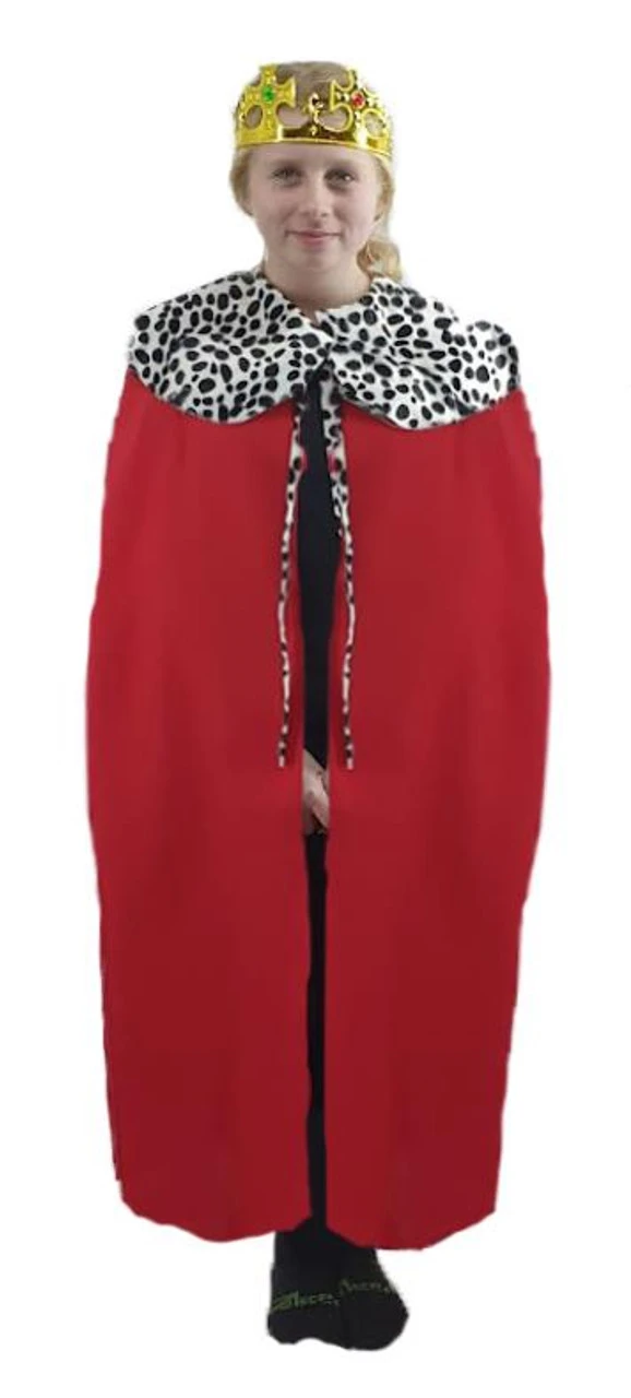 Children's Kings Cloak & Plastic Crown Nativity Wise Men Christmas Fancy Dress 14 Children's Kings Cloak & Plastic Crown Nativity Wise Men Christmas Fancy Dress - Image 14