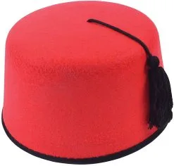 Bristol Novelty BH178 Fez Felt Hat, Unisex-Adult, One Size