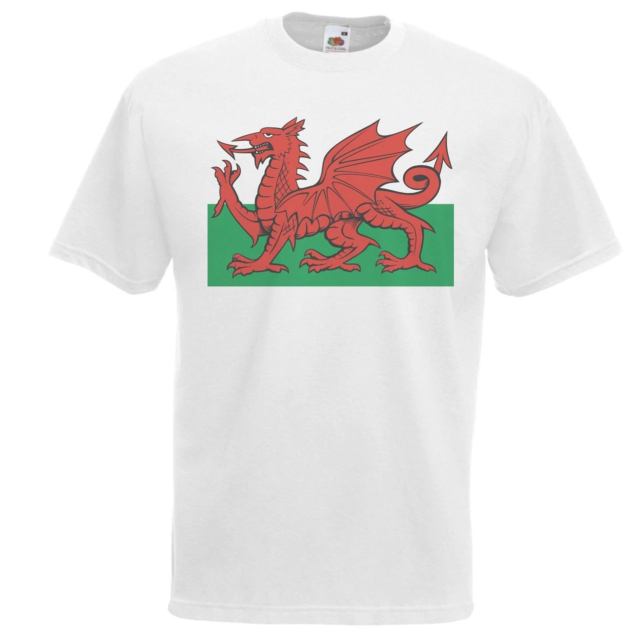 Mens White Cymru Y Ddraig Goch T-Shirt Wales Flag Welsh Rugby T-Shirt 1 Mens White Cymru Y Ddraig Goch T-Shirt Wales Flag Welsh Rugby T-Shirt