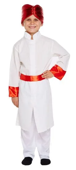 Childs Small Indian Actor Bollywood Kids Fancy Dress Costume
