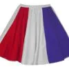 Ladies United Kingdom Union Jack Union Flag King Charles III Coronation 15" Skater Skirt Fancy Dress