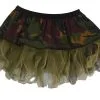 Ladies 12" Army DPM Cyber Rave Tutu Skirt Festival Clothing Wear Uk Made