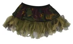 Ladies 12" Army DPM Cyber Rave Tutu Skirt Festival Clothing Wear Uk Made