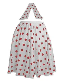 Adults 22" Polka Dot Spot Rockerbilly Rock N Roll Skirt & Neck Scarf 1950s Fancy Dress 45 Adults 22" Polka Dot Spot Rockerbilly Rock N Roll Skirt & Neck Scarf 1950s Fancy Dress -Halloween Shop 619592d0 dcbf 436a 824d fdf691e1bd3f 71484.1653056847