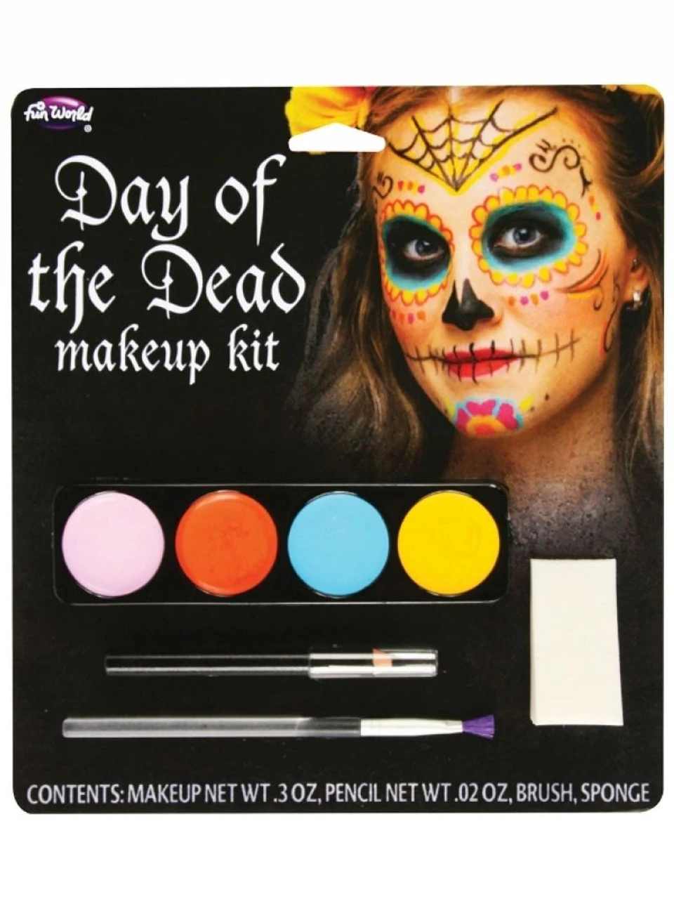 Female Halloween Day Of The Dead Facepaints Fancy Dress Make-Up 1 Female Halloween Day Of The Dead Facepaints Fancy Dress Make-Up