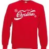 Unisex Red Enjoy Christmas Coca Cola Style Xmas Jumper Gift Idea