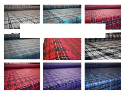 Scottish Clan Tartan Christmas Hogmanay Burns Night Poly-viscose Table Cloth