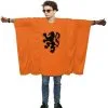 Adults Netherlands Leo Belgicus Flag Poncho Patriotic Supporters Fancy Dress Costume [One Size]