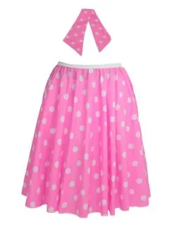 Adults 22" Polka Dot Spot Rockerbilly Rock N Roll Skirt & Neck Scarf 1950s Fancy Dress 38 Adults 22" Polka Dot Spot Rockerbilly Rock N Roll Skirt & Neck Scarf 1950s Fancy Dress -Halloween Shop 6f56b0e7 4df8 4e9e 8cd3 5e8aac03fc81 84428.1653056839