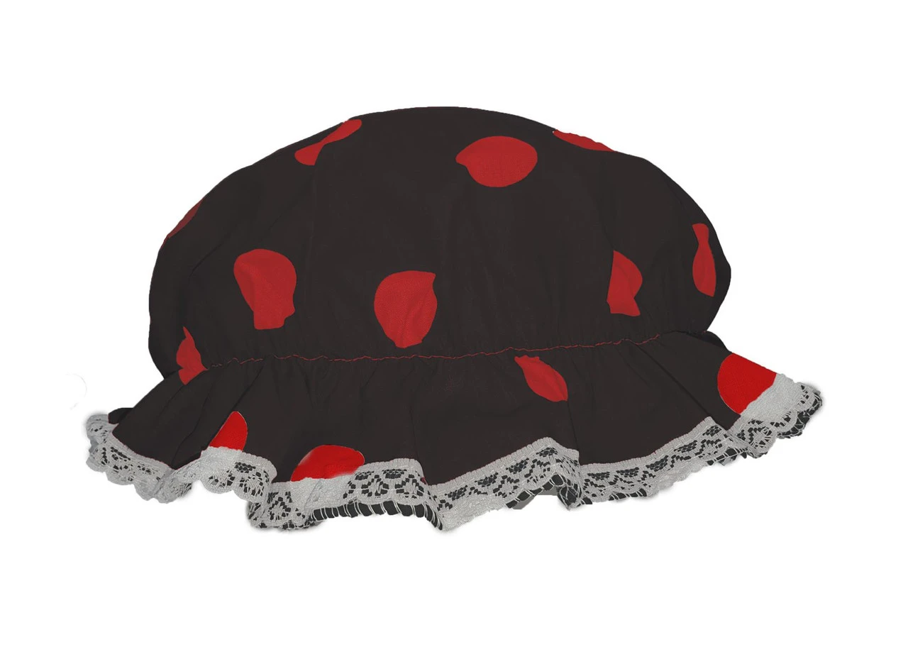 Adults Traditional Milk Maids Victorian Milkmaid Mop Hat With Lace Trim Fancy Dress Novelty Hat 5 Adults Traditional Milk Maids Victorian Milkmaid Mop Hat With Lace Trim Fancy Dress Novelty Hat - Image 5