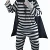 Fast Food Beef Burglar 1980's 1990's Fancy Dress Costume