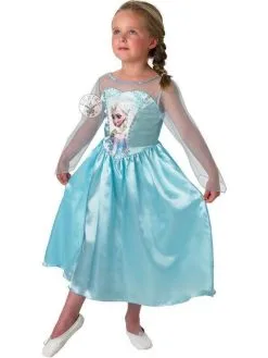 Frozen Elsa Snow Queen Official Childrens Bookweek Fancy Dress Costume[Large]