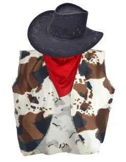 Adults Cowboy Waistcoat Hat & Neckerchief Western Wild West Fancy Dress Costume [3 Sizes] -Halloween Shop 81b5755f 69e3 4459 8608 53c22b4efafb 78561.1665498208