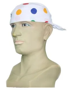 Childs Size - Multi-Coloured Polka Dot Children In Need Bandanna CIN