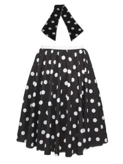 Adults 22" Length 1950's 50s Rockerbilly Rock & Roll Skirt & Neck Tie Rock N Roll Fancy Dress (2 Sizes)) -Halloween Shop 89812486 479b 4d63 a479 ff8023368e6a 26548.1681485744