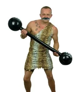 1920s Strongman Showman Costume Tache & Weights Fancy Dress Complete -Halloween Shop 8a18ed02 da05 4d46 bd19 b1c873f0735e 90146.1657283245