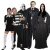 The Addams Family Group Fancy Dress Gothic Halloween Party Costumes
