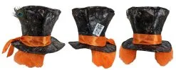 Adults Mad Hatter Top Hat & Cravat Wonderland Fancy Dress Costume Accessory [One Size] -Halloween Shop 928c6c81 0c23 4058 b76f 93afc0e2201d 56329.1680089830