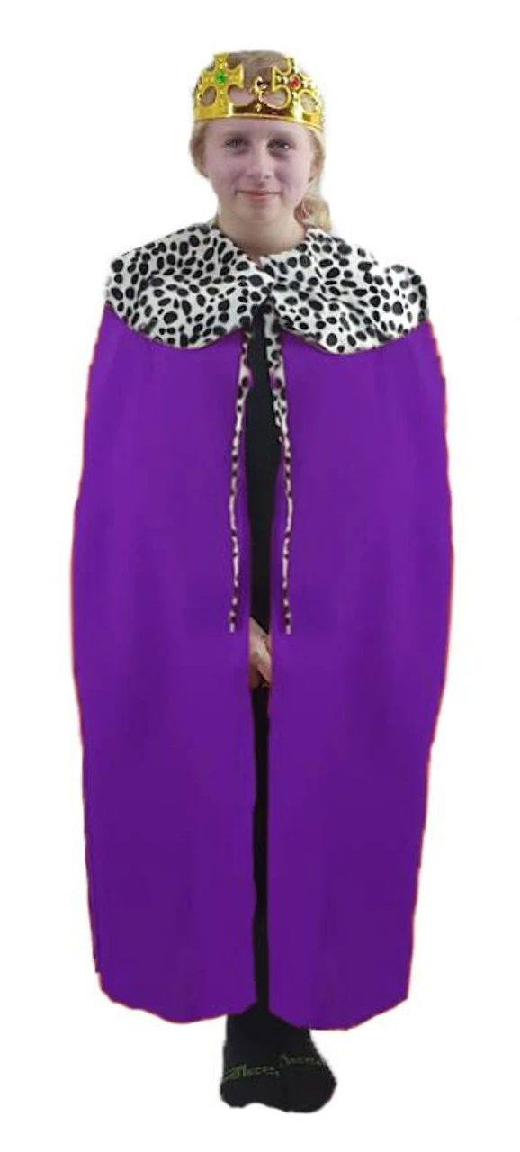 Children's Kings Cloak & Plastic Crown Nativity Wise Men Christmas Fancy Dress 11 Children's Kings Cloak & Plastic Crown Nativity Wise Men Christmas Fancy Dress - Image 11