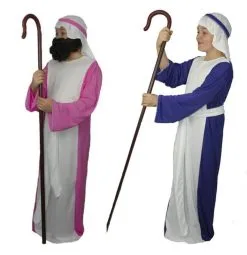 Childs Shepherd Christmas Xmas Nativity Wiseman Fancy Dress Costume [3 Sizes] -Halloween Shop Kids Childs Childrens Nativity Christmas Xmas Joseph Wise Man Wise Men Shepgerd Fancy Dress Disguise Costume 53673.1668783849