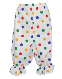 Kids Size Children In Need Polka Dot Panto Dame Bloomers Childs Age 8-12 CIN