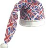 Great Britian GB King Charles Coronation Union Flag Union Jack Wee Willy Winky Novelty Hat Fancy Dress