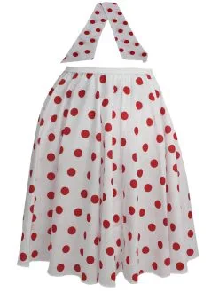 Adults 26" Polka Dot Spot Rockerbilly Rock N Roll Skirt & Neck Scarf 1950s Fancy Dress -Halloween Shop a8779686 b1e6 4b37 8a50 aabd76d2dbb9 83917.1653060242