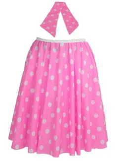 Adults 26" Polka Dot Spot Rockerbilly Rock N Roll Skirt & Neck Scarf 1950s Fancy Dress -Halloween Shop ada1b3de 23c3 4b98 9256 8d692f956c43 69563.1653060214