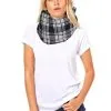 Unisex Adults Erksine Tartan Snood Burns Night Fancy Dress Accessory