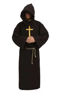 Medieval Monk Gothic Druid Viking Religious Friar Halloween Fancy Dress Costume -Halloween Shop api9rryxw 49009.1643716336