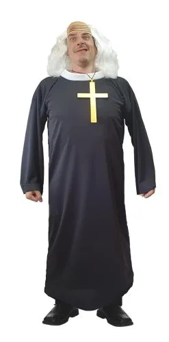 Comedy TV Show TED & JACK Priest Vicar Religious Father Fancy Dress Costume -Halloween Shop apia6cxk7 88235.1632308368