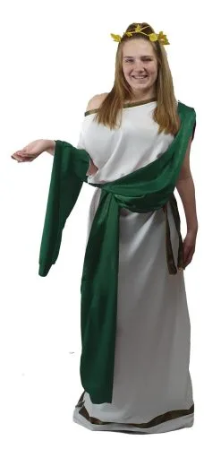 Greek God & Goddess Roman Senator Grecian Mythology Toga Robes Couples Fancy Dress -Halloween Shop apiby8goh 82868.1620731315