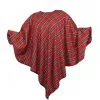 Ladies PolyViscose Tartan Poncho / Shawl Robert Burns Night Fancy Dress