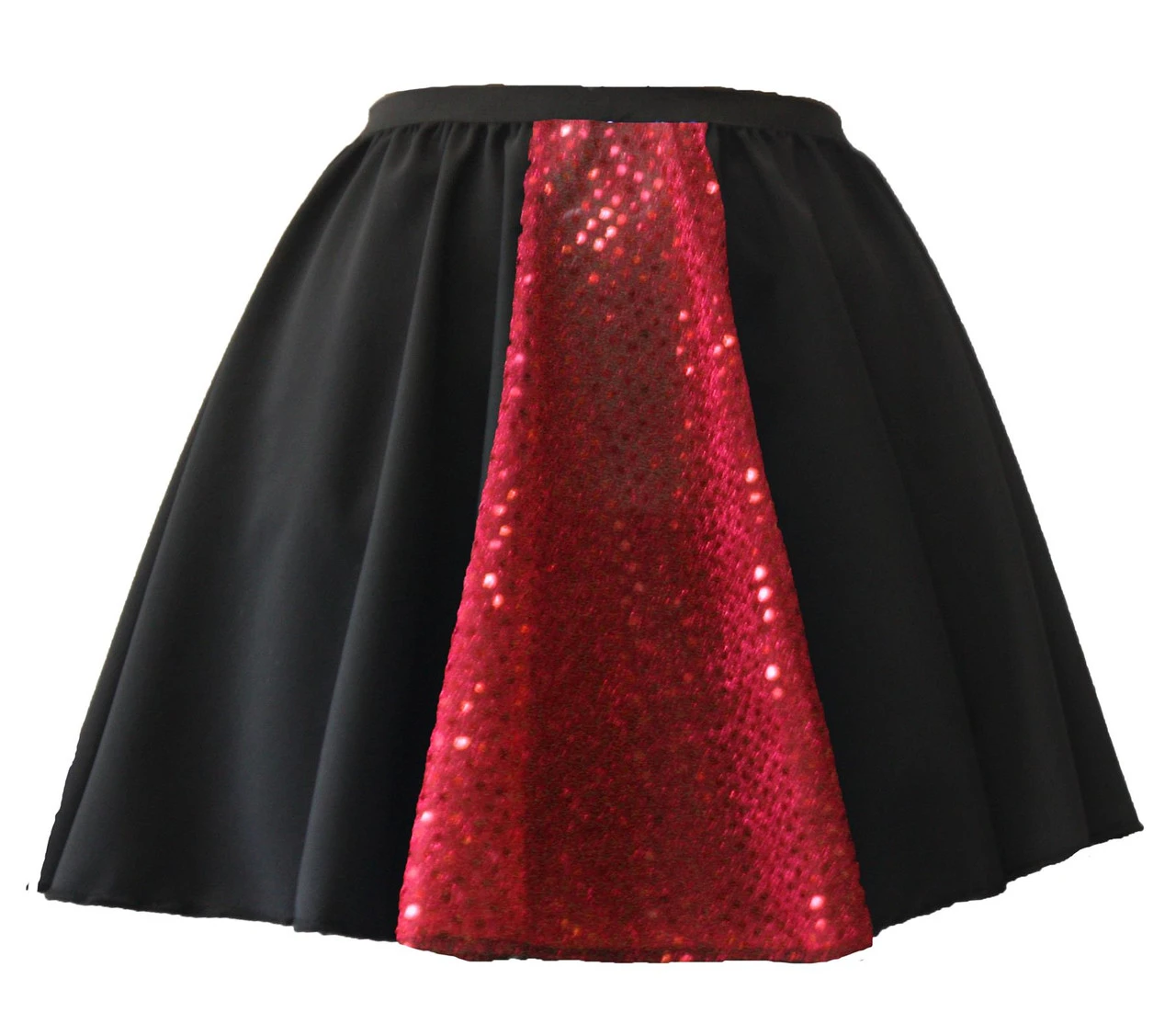 Ladies 15" Greatest Showman Size 8-12 Circus Ringmaster Fancy Dress Skater Skirts 2 Ladies 15" Greatest Showman Size 8-12 Circus Ringmaster Fancy Dress Skater Skirts - Image 2