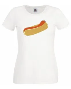 Captain Spaulding 1000 Corpses Hot Dog Lady Fit T-Shirt &15" Blue/White Polka Dot Skater Skirt -Halloween Shop apigpupjn 83045.1631805095