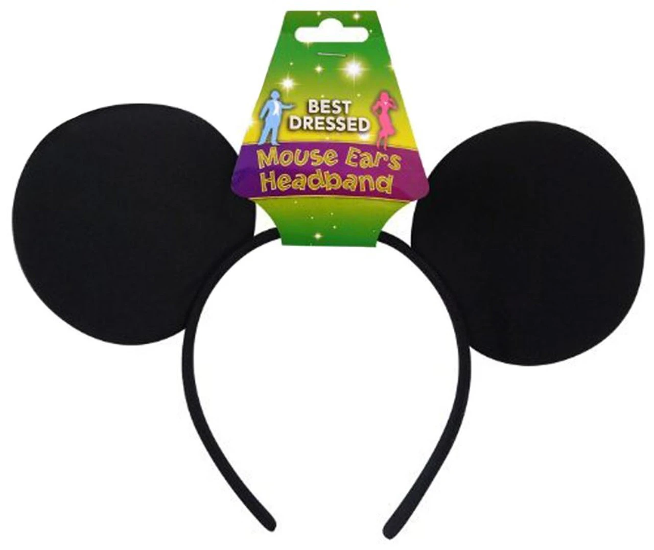 Childrens Boys Mickey Mouse Black Headband Ears Fancy Dress Accessory 1 Childrens Boys Mickey Mouse Black Headband Ears Fancy Dress Accessory