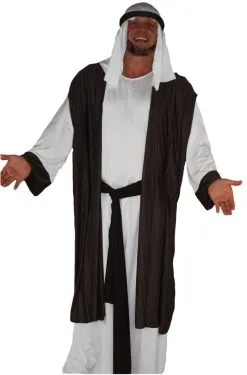 Adults Deluxe Grey Arab Wise Man Costume Christmas Nativity Shiek Fancy Dress -Halloween Shop apiibghnl 28600.1507723260