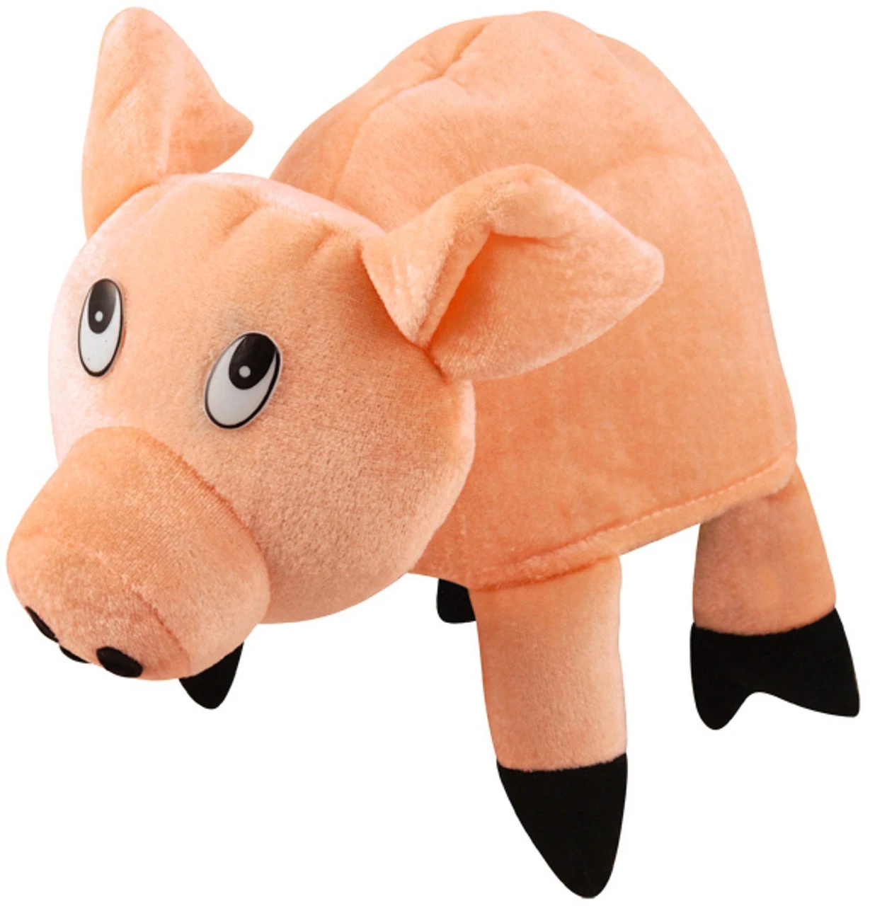 Plush Adults Pig /Pigglet Funny Farmyard Animal Fancy Dress Hat Accessory 1 Plush Adults Pig /Pigglet Funny Farmyard Animal Fancy Dress Hat Accessory