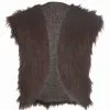 Childs 4-7 Yrs Brown Bear Animal Viking Faux Fur Waistcoat Viking Fancy Dress