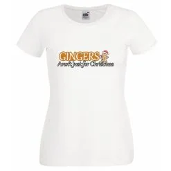 Gingers Arent Just For Christmas Xmas Female T-Shirt Gingerbread
