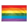 Rainbow 5ft X 3ft LGBT Gay Pride Festival Party Stay Safe NHS Flag