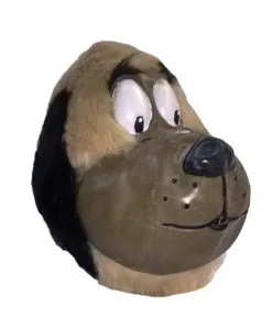 Animal Dog Fancy Dress Mask Cartoon Faux Fur