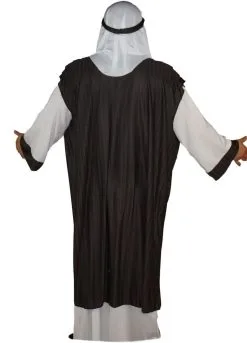Adults Deluxe Grey Arab Wise Man Costume Christmas Nativity Shiek Fancy Dress -Halloween Shop apisv7lyb 75453.1507723261