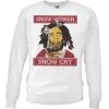 Adults Unisex Snow Woman Snow Cry Christmas Sweatshirt Bob Marley X-Mas Top
