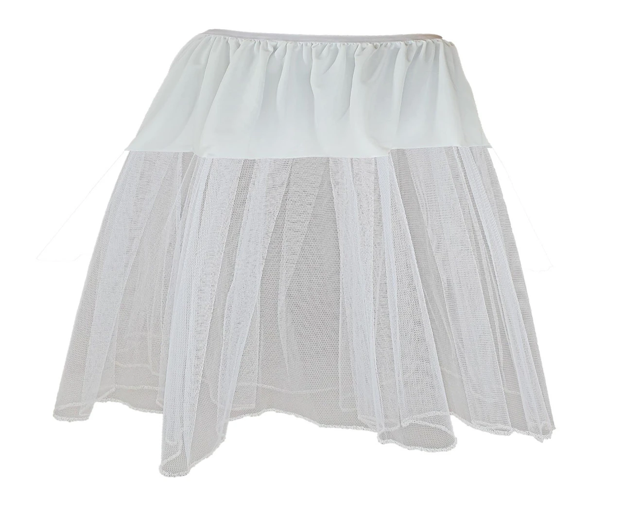 Childs 16" Black Or White Underskirt Petticoat Under Skirt Rock N Roll Fancy Dress 3 Childs 16" Black Or White Underskirt Petticoat Under Skirt Rock N Roll Fancy Dress - Image 3
